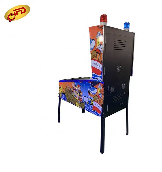 IFD 4K 49'' Screen Virtual digital Pinball game machine with force feedback  Solenoids and LED lighting