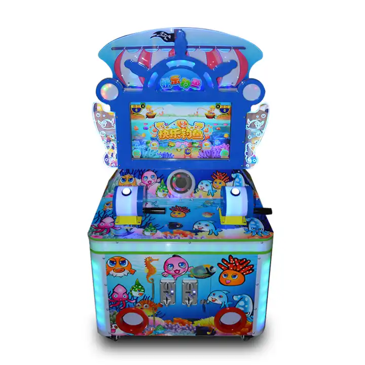 IFD Kids Classic Fish Cabinet Fishing Game Machine With Gashapon Coin Operated Fish Hunting Games Machine