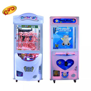 IFD teddy bear vending arcade coin operated claw crane machine lucky star claw machine for kid