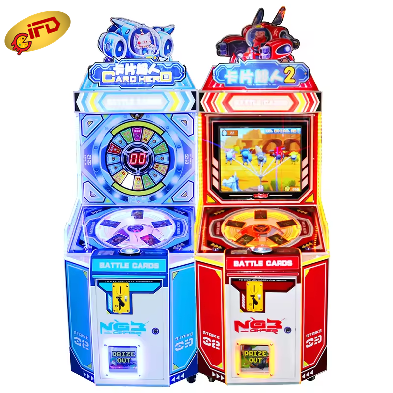 IFD Best Price Push Win Gift Game Machine For Mall Kids Game Machine Gift Toy Prize Machine For Sale Card Game