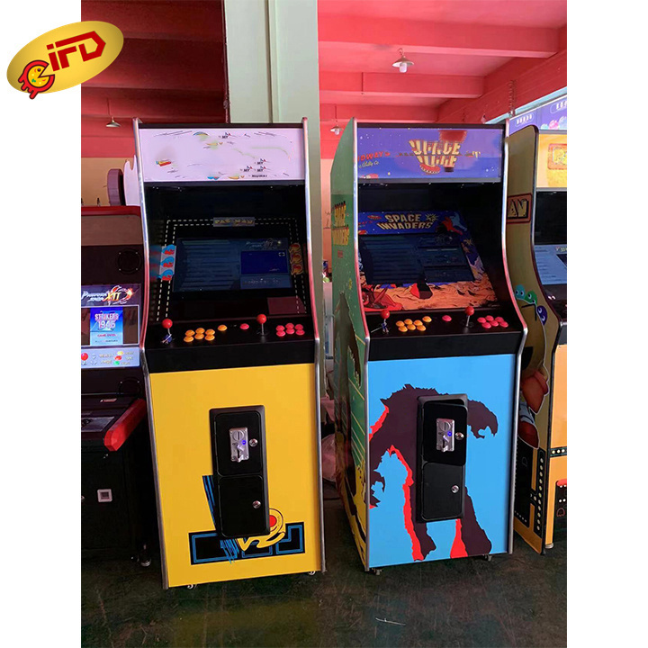 IFD Arcade 3D Box Coin Operated Arcade Game Machine Retro Video Game Cabinet with Coin Pusher Feature on Sale