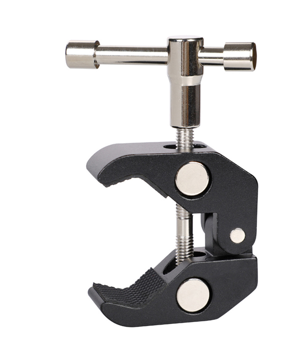 Super Clamp Crab Claw Clamp Tongs Pliers Clip Bracket for Camera Tripod Monopod Studio Flash Bracket Tripod Arm Camera