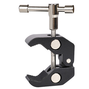 Super Clamp Crab Claw Clamp Tongs Pliers Clip Bracket for Camera Tripod Monopod Studio Flash Bracket Tripod Arm Camera