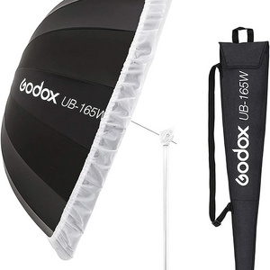 Godox 65''/165cm Umbrella Softbox UB-165W Parabolic Photography Umbrella Reflector with Diffuser Cloth and Carrying Bag