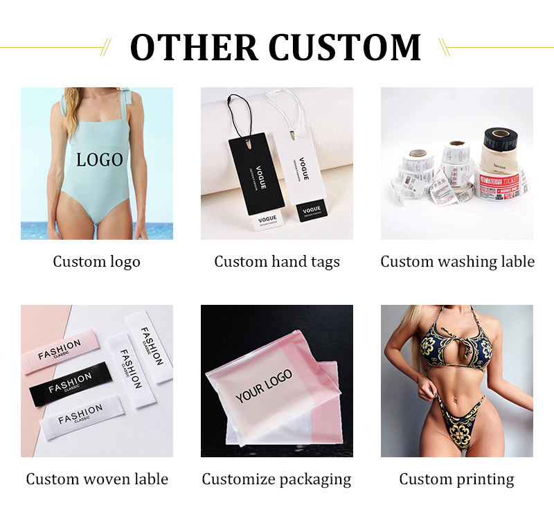 Custom Fabric Swimwear Plain Sexy Mature Women Tummy Control One Piece Thong Swimsuits