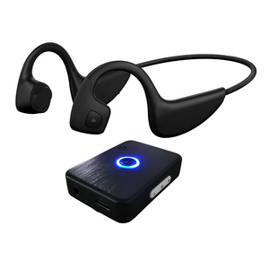 Microphone Hearing sound amplifier earphones wireless Bone Conduction Hearing Aid Headsets for the elderly watch TV