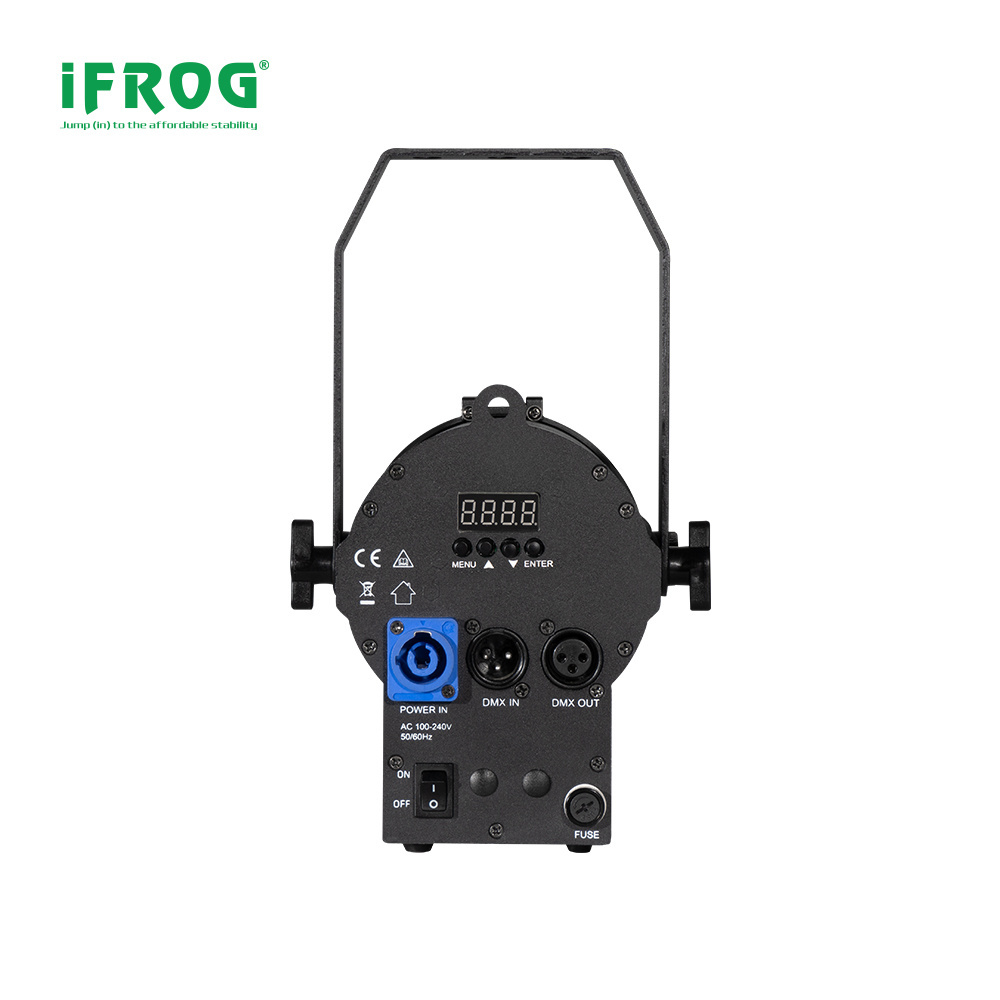 Theatre light LED fresnel 40W RGBW film light, church light DMX RDM control