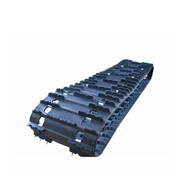 Best selling products small robot snowblower rubber tracks