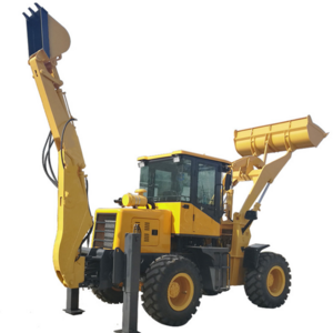 Small size garden tractor  backhoe loader tractor loader and backhoe with mower