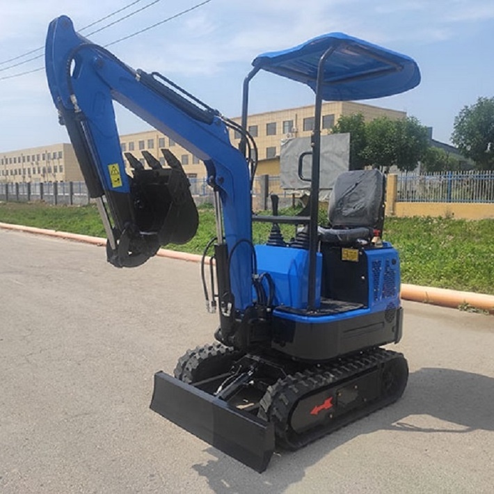 Infront hydraulic XN 1ton mini excavator with Side swing boom