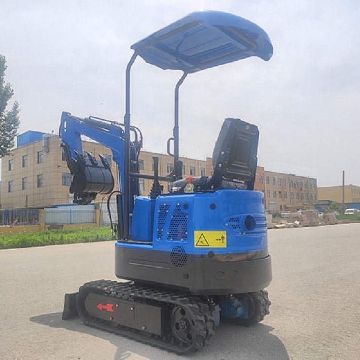 Infront hydraulic XN 1ton mini excavator with Side swing boom