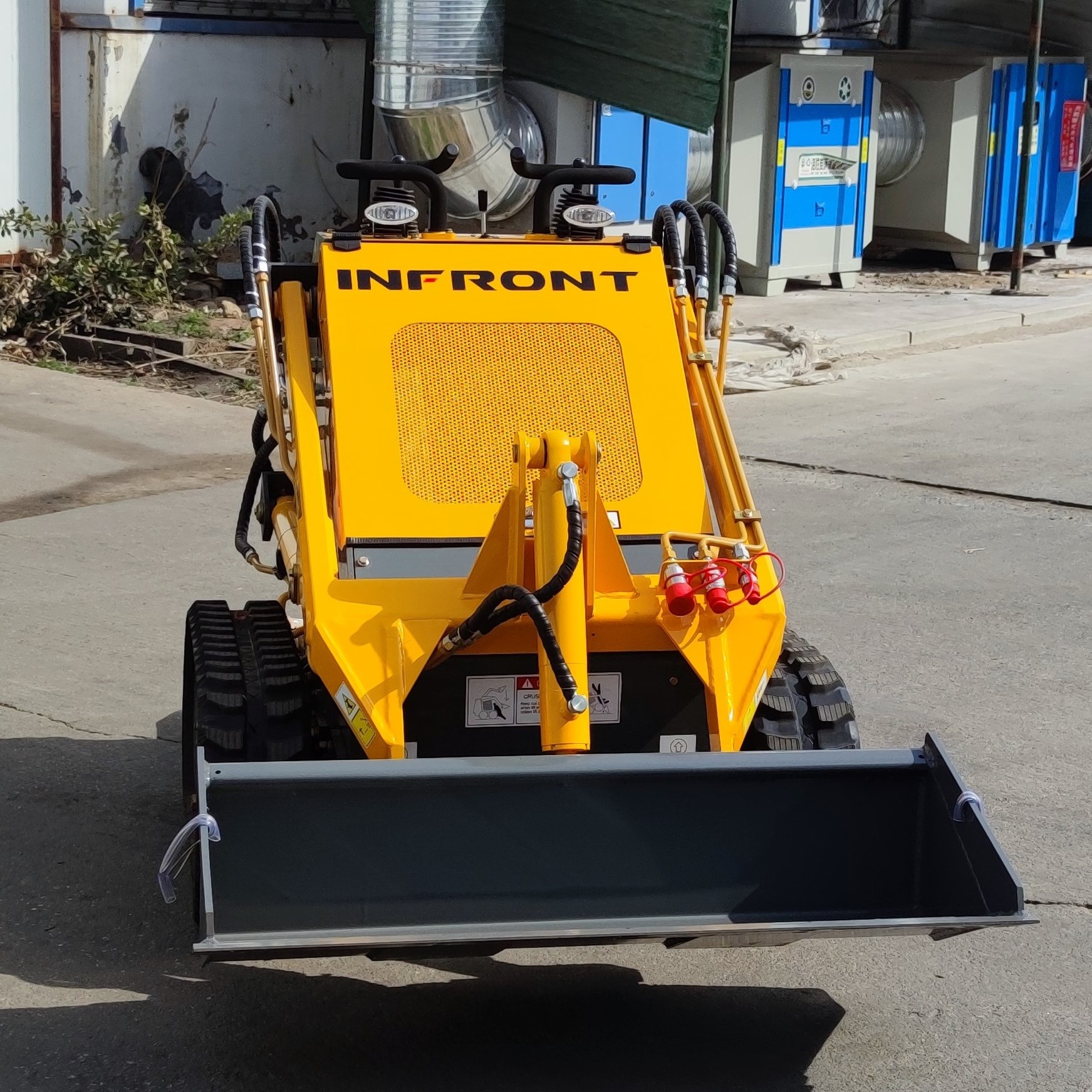 China Crawler Mini Skid Steer Loader Track Skid Steer For Sale