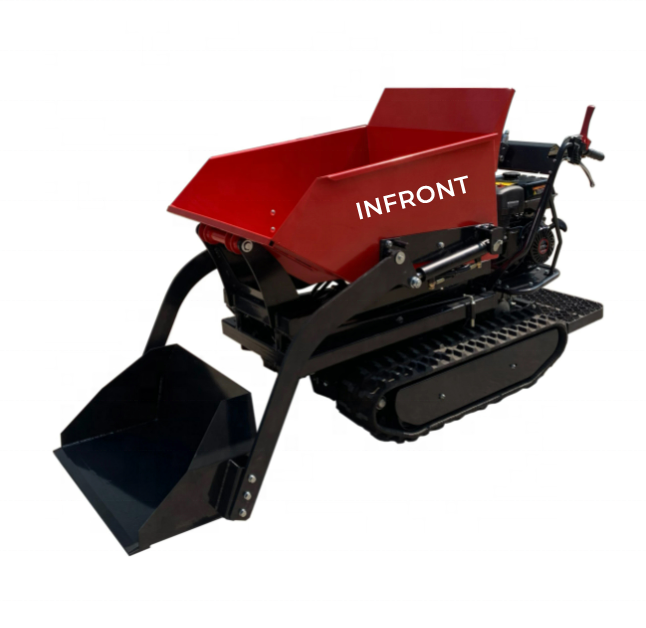 INFRONT Diesel Dumper Crawler Wheelbarrow Mini Dumper For Sale