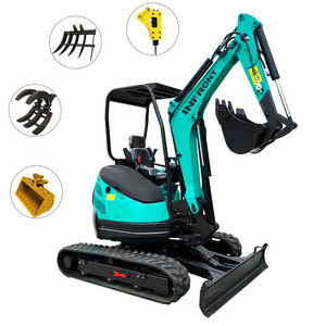 EPA CE certificate 2TON 3 TON mini excavator with warm cabin for sale