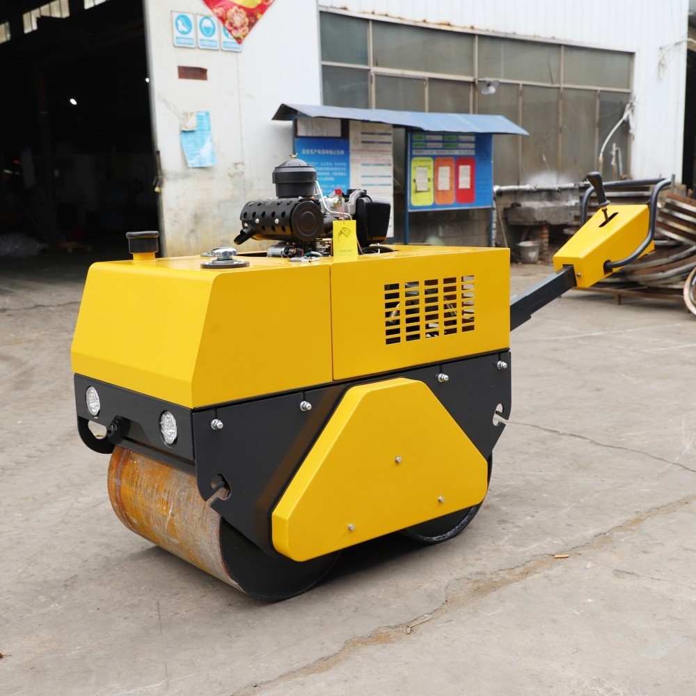 Ride On Hydraulic Vibrator 1.5 3t 8 Ton Mini Rubber Tire Compactor Vibratory Roller Price  Road Roller For Sale