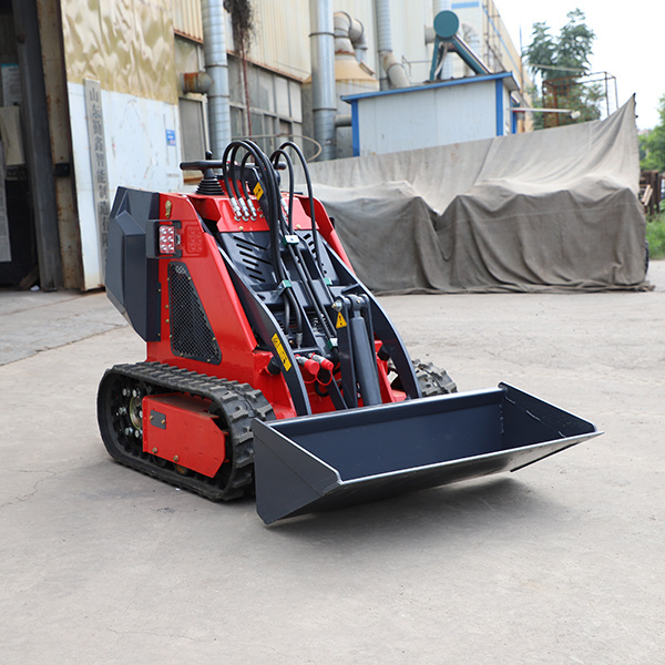 Mini Skid Steer Loader CE EPA Engine Wheels Track BucketFree official after-salesSkid Steer Loader Attachments