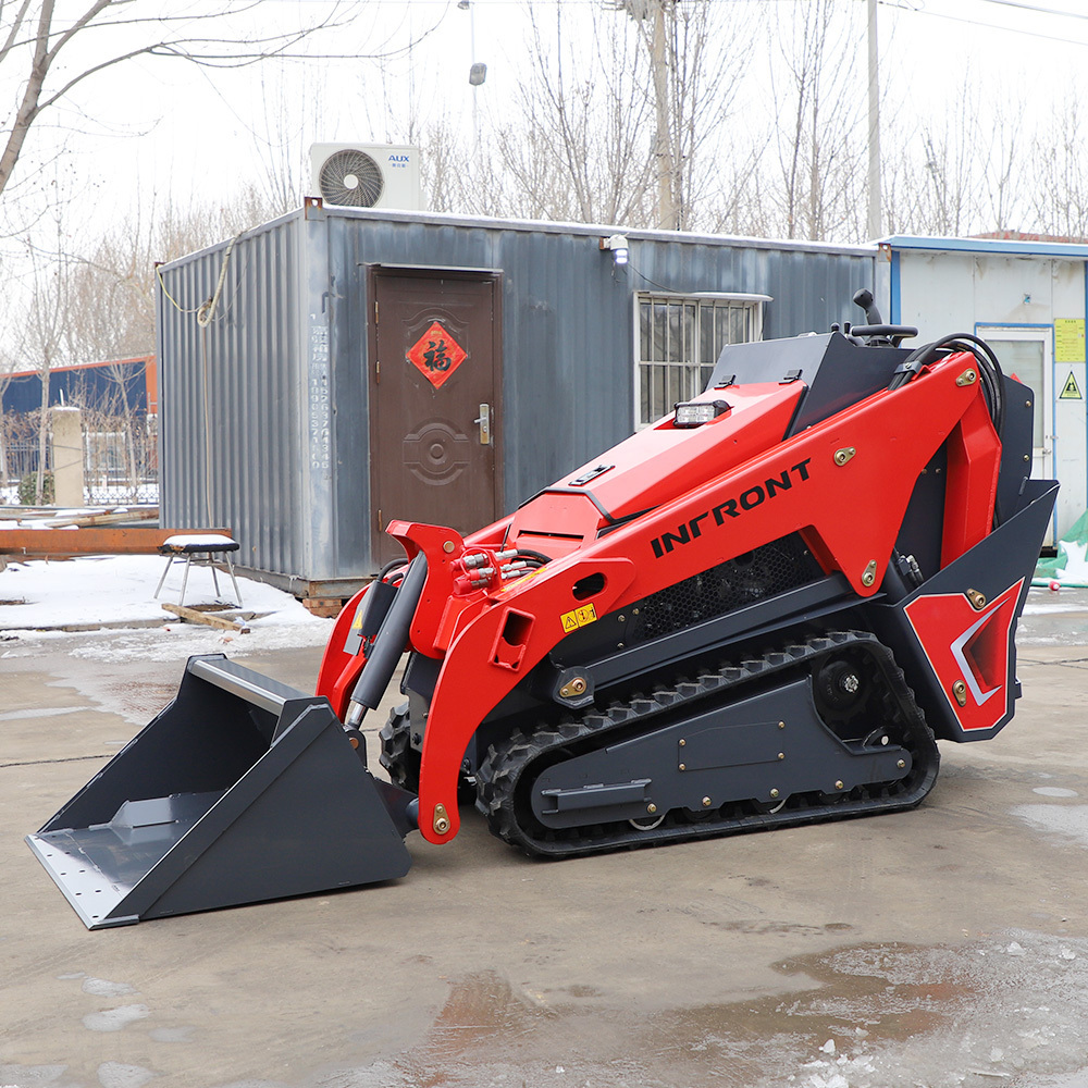 Chinese Manufacturer Skid Steer Loader Tires Mini Skid Steer for sale High Efficiency Mini Skid Steer Loader