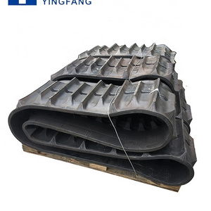 Rubber track undercarriage rubber crawler track made in China