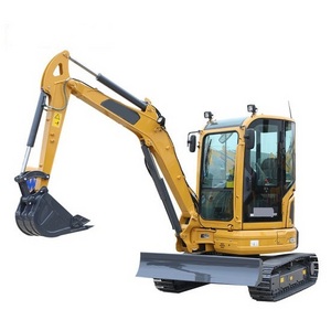 Jiangsu 4 Ton Mini Excavator 0.11 CBM Bucket Capacity Excavator Mini With Rubber Track