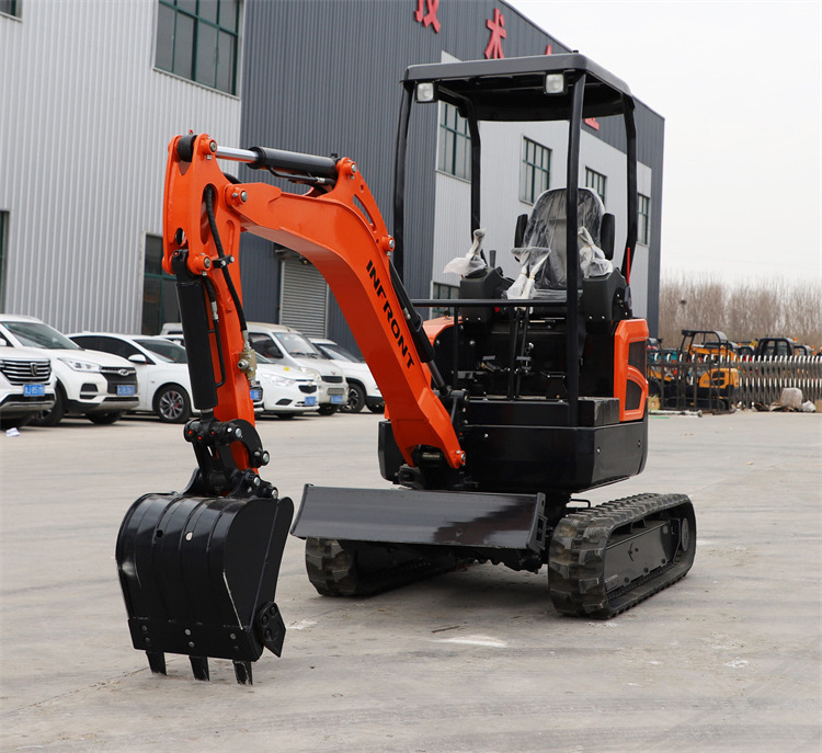 CE EPA crawler mini excavator 1 ton 2 ton 3.5 ton mini excavators  mini digger bagger closed cabin excavators bucket for sale