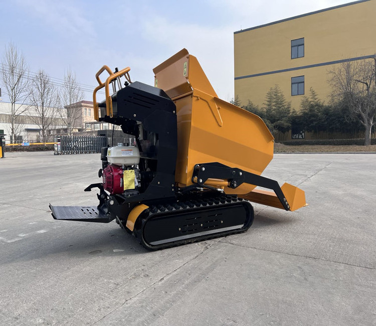 500kg hydraulic self loading construction mini dumper garden mini crawler dumper