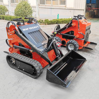 Telescopic Loader Backhoe Mucking Front End Skid Loader Crawler Compact Track Mini Mechanical Skid Steer Loader