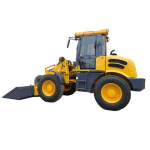 Big discount small wheel loader snow blower loader