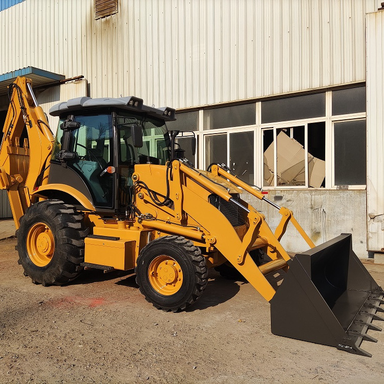 Chinese famous brand Backhoe Loader small Backhoe Loader with spare parts service