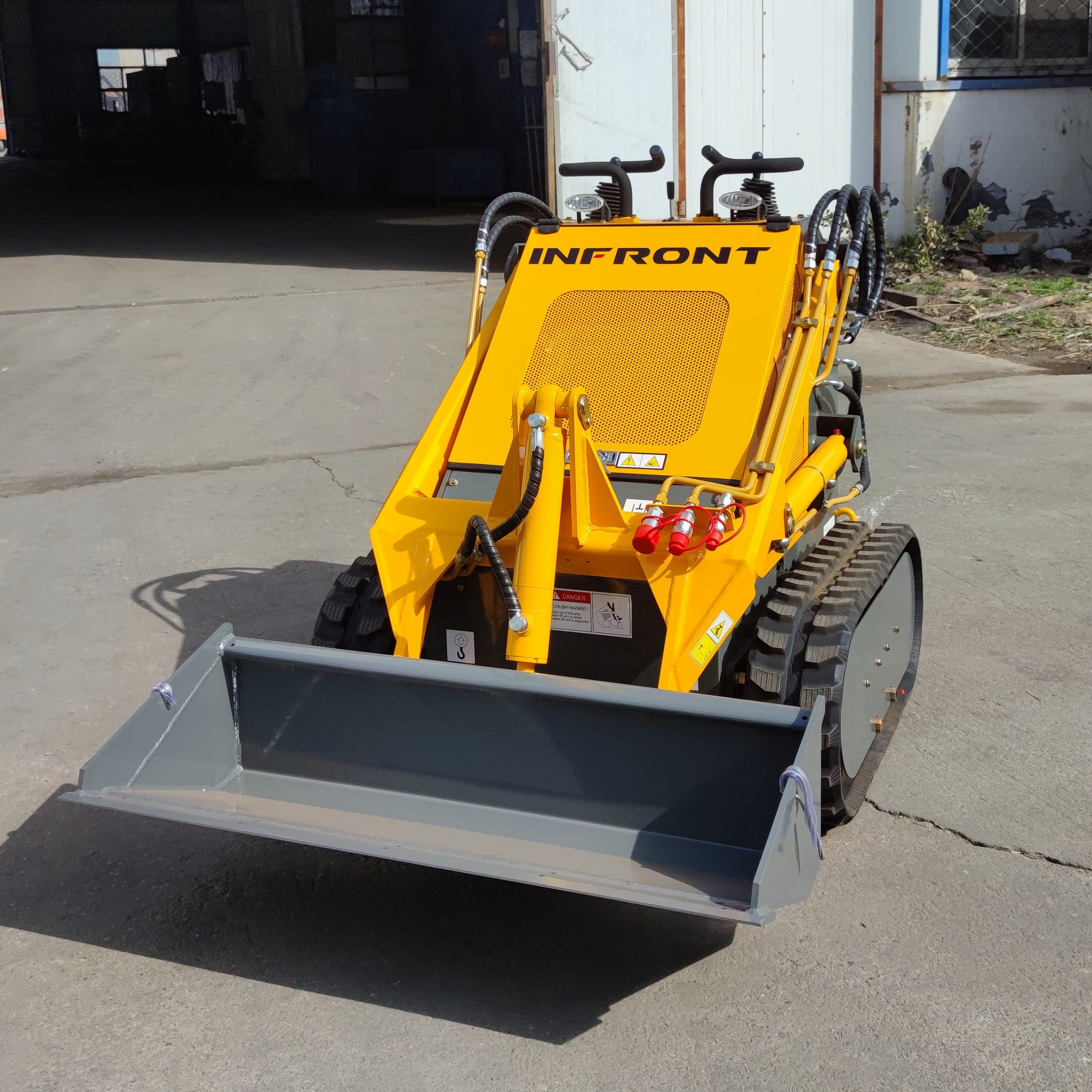 China Crawler Mini Skid Steer Loader Track Skid Steer For Sale