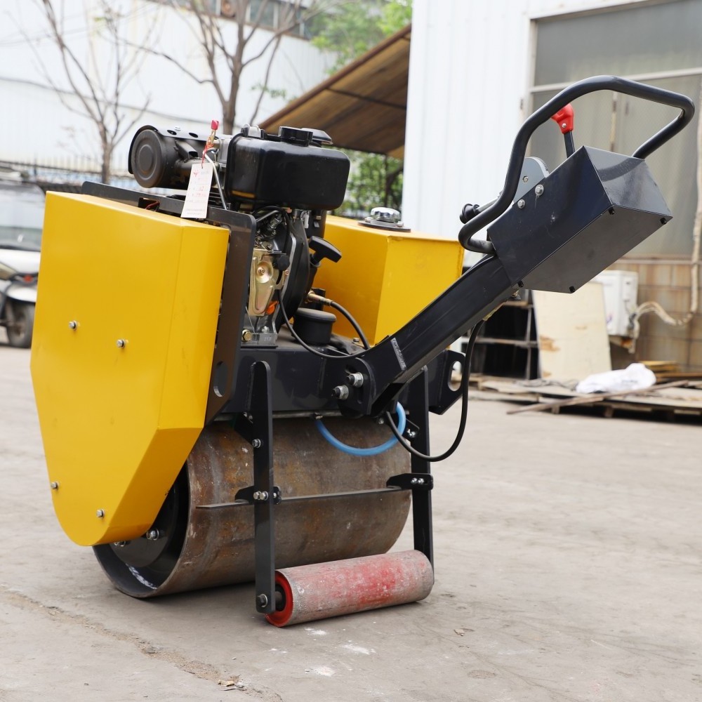 Ride On Hydraulic Vibrator 1.5 3t 8 Ton Mini Rubber Tire Compactor Vibratory Roller Price  Road Roller For Sale