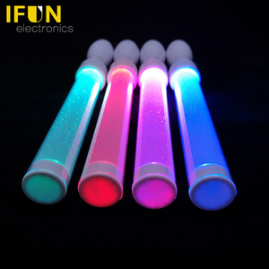 DMX control 15 Different Colors 8 Zone Control Led Flashing Light Stick , Wireless Remote Controlled Glow Led Stick