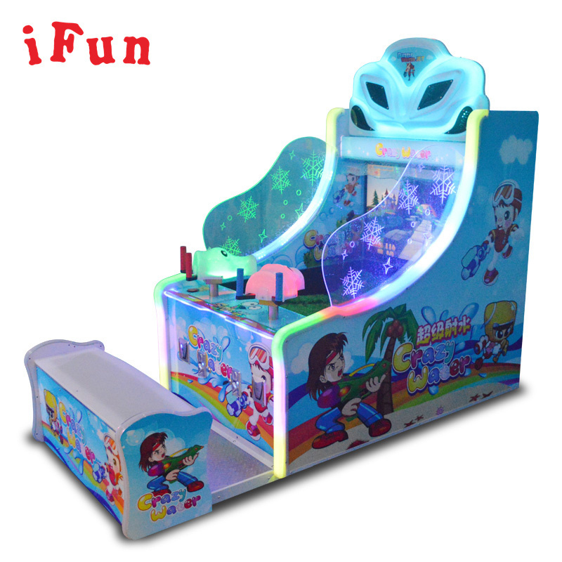 Coin Operated Crazy Water Shooting Redemption Arcade Game Machine for Shopping mall Game Center