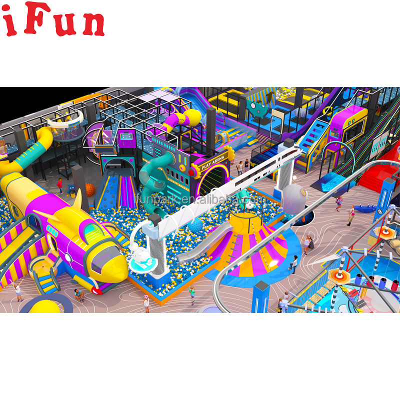 Custom Theme Park Playground Kids Indoor Soft Play Playhouse Children Commercial Indoor Playground Equipment