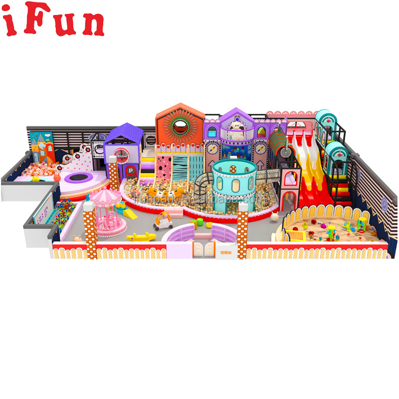 Custom Theme Park Playground Kids Indoor Soft Play Playhouse Children Commercial Indoor Playground Equipment