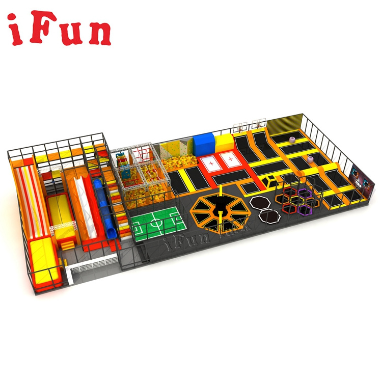 Kids Games Soft Play Equipment Indoor Playground Carousel Children Indoor Playground Ball Pit With Slide