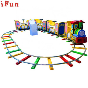 Hot Sale Theme Park Amusement Kiddie Rides Track Little Train for Indoor Game Center