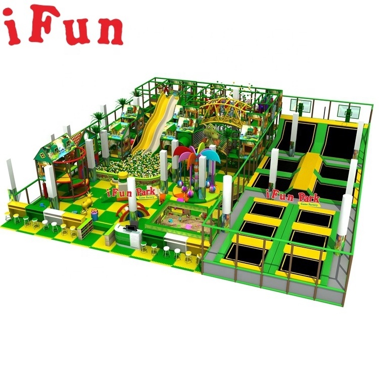 Kids Games Soft Play Equipment Indoor Playground Carousel Children Indoor Playground Ball Pit With Slide