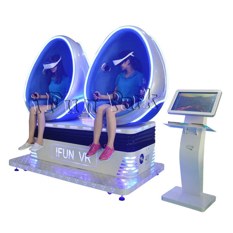 9D VR Egg Cinema Electronic Virtual Reality Game Machine Indoor Play  Vr Simulator 9d cinema Dynamic Platform Vr PARK machine