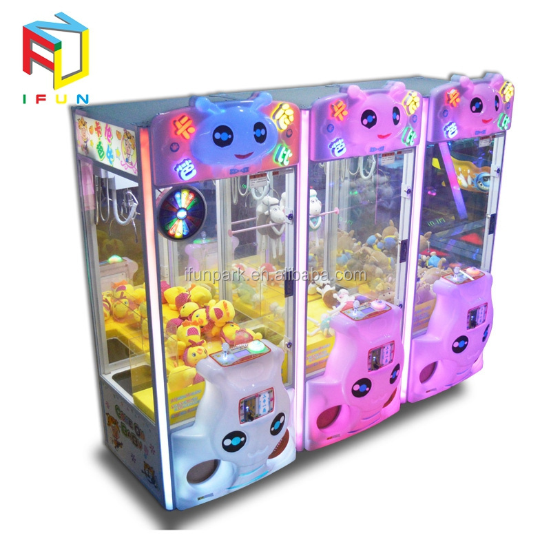 Coin Operate Gift Game Machine Lovely Animal Doll Claw Machine Prize Vending Game Machine for Sale