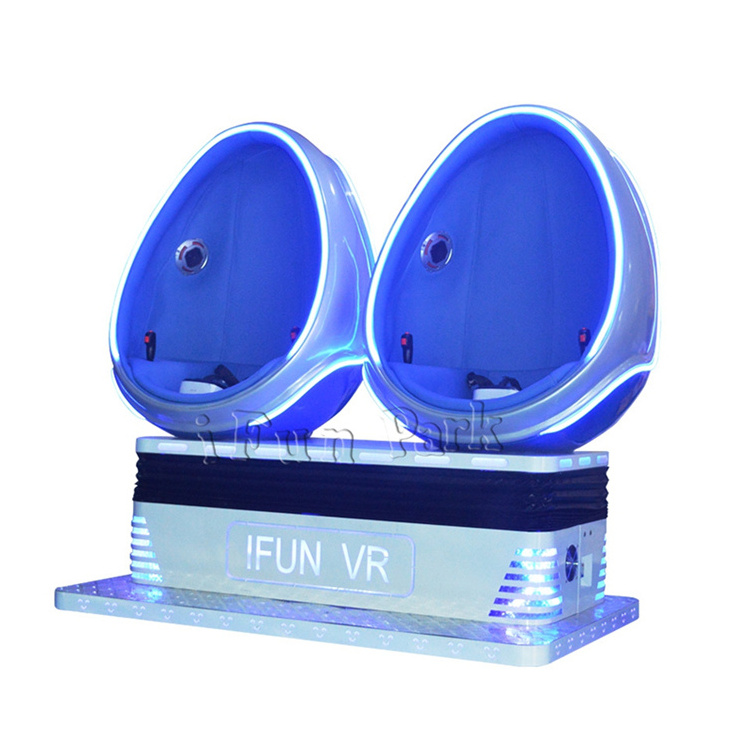 9D VR Egg Cinema Electronic Virtual Reality Game Machine Indoor Play  Vr Simulator 9d cinema Dynamic Platform Vr PARK machine