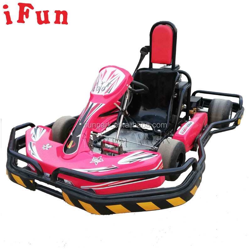 Ifun Park Amusement Equipment Go kart Racing Car Game Machine  Track Outdoor Playground  Theme Park