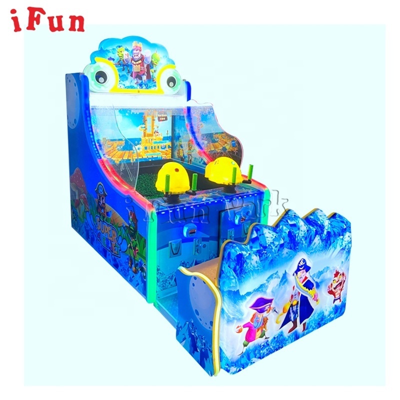 Ifun Park High Quality Kids Arcade Interactive Iceman Water Shooting Coin Operated Video Game Machine For indoor Game Center