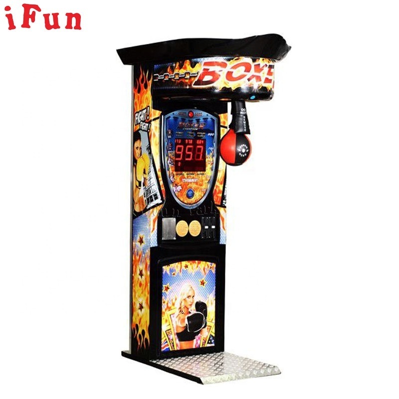 Indoor Boxing Games Electronic Punching Arcade Redemption Game Machines For Adult with factory price