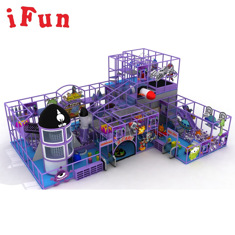 Kids Games Soft Play Equipment Indoor Playground Carousel Children Indoor Playground Ball Pit With Slide