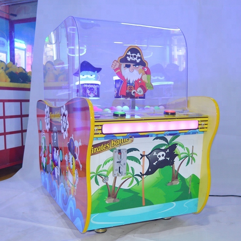 2 players cion operated vending machine/crane claw game machine/pirate battle children game