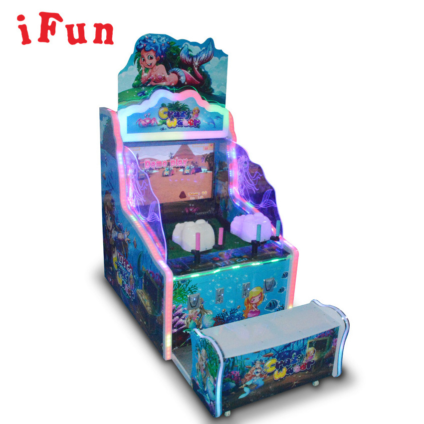 Coin Operated Crazy Water Shooting Redemption Arcade Game Machine for Shopping mall Game Center