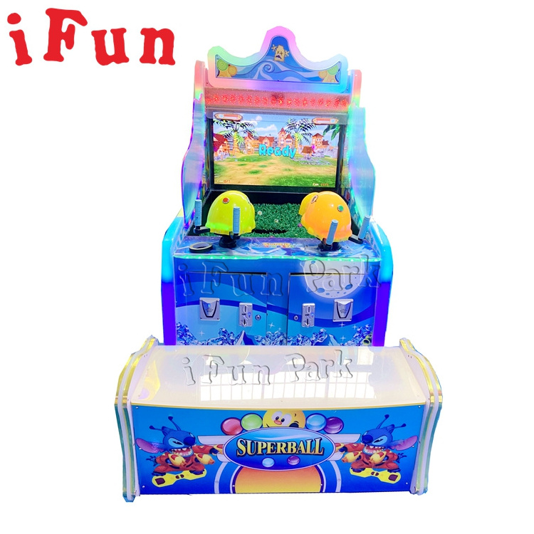 Ifun Park High Quality Kids Arcade Interactive Iceman Water Shooting Coin Operated Video Game Machine For indoor Game Center