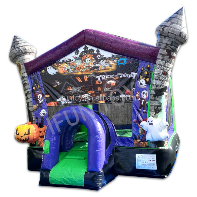 Fall Festival Turkey Bounce House Inflatable Turkey Shaped Jumping Bouncer Combo for Kids