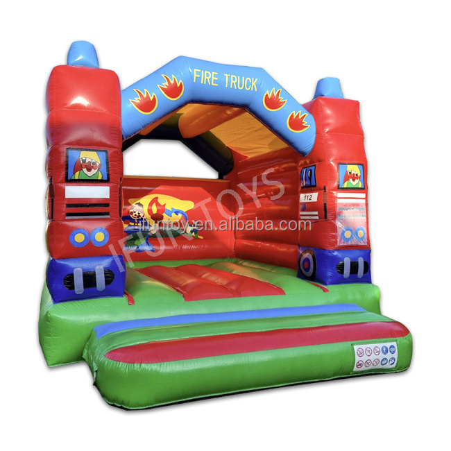 Commercial Inflatable Bouncer Big Monster Truck Bounce House with Slide Combo for Party Event