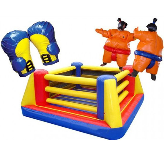 Funny indoor outdoor inflatable sumo boxing ring/inflatable wrestling ring/inflatable fighting field for sale